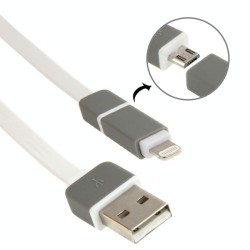2i1 USB kabel - Lightning och Micro-usb